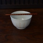 土井善男　白磁火色抜き丼