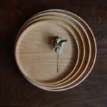 落合芝地　丸盆　栗