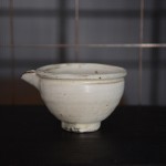 増田勉　林檎灰片口　小