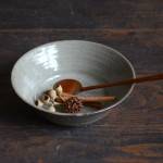 寺村光輔　泥並釉6.5寸鉢