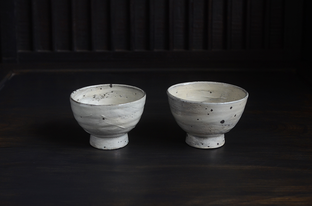 増田勉さんから粉引の器など届いています – 百福 器の店 東京南青山