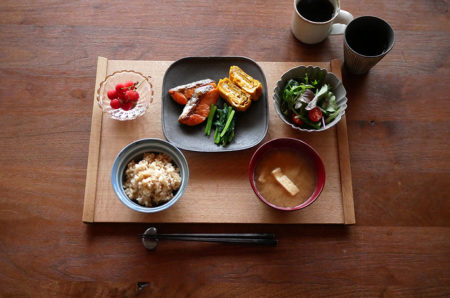 関口さんの器で朝ごはん