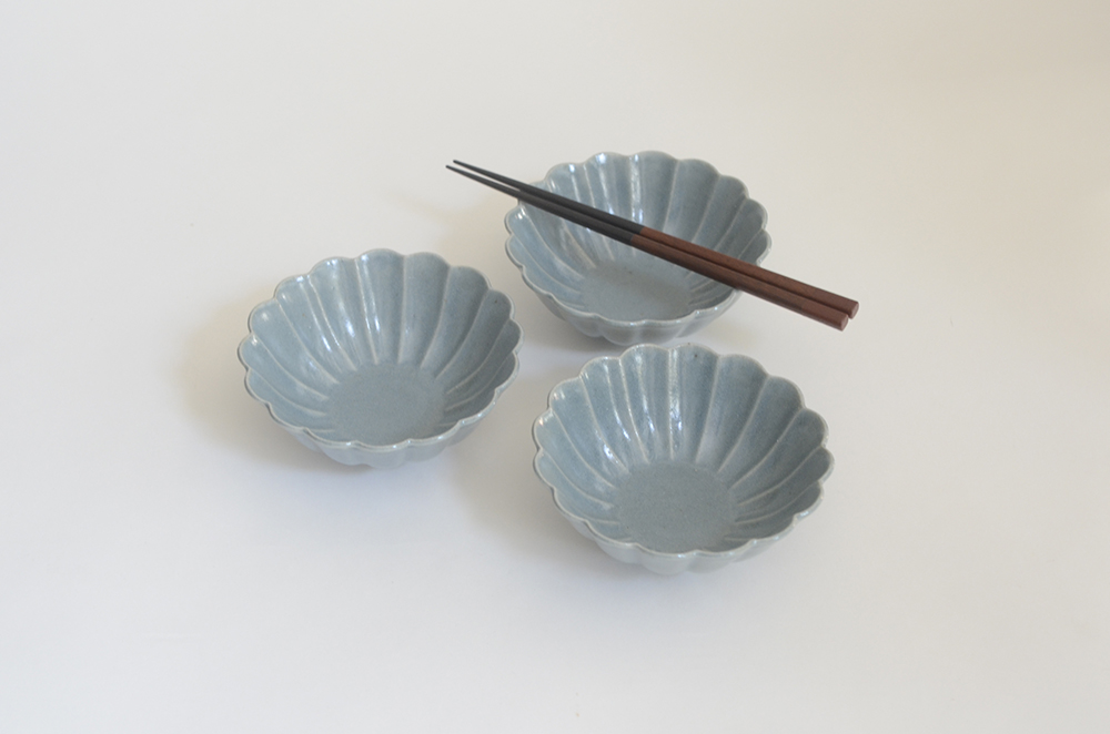 関口憲孝 輪花鉢 5寸
