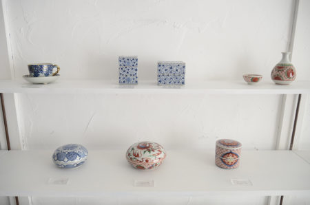 藤吉憲典展　1　初日の店内