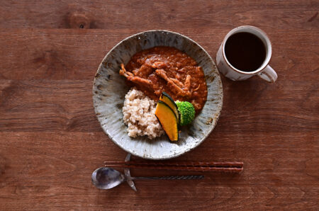 朝からカレー　花粉症にはカレー