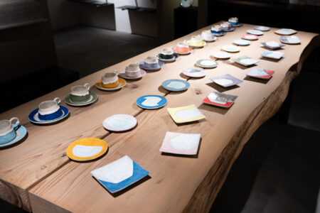 「片瀬和宏展」のしつらえが整いました